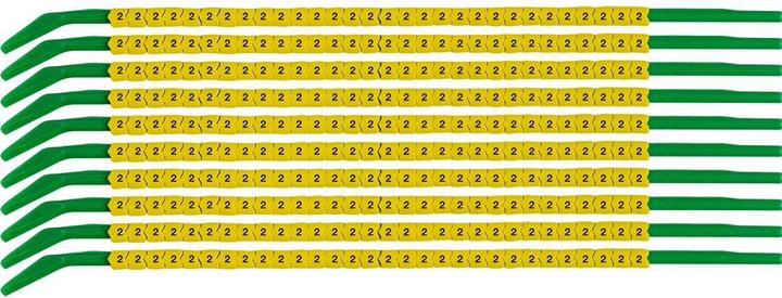 Actual product image Brady ClipSleeve cable labelling, size 09
