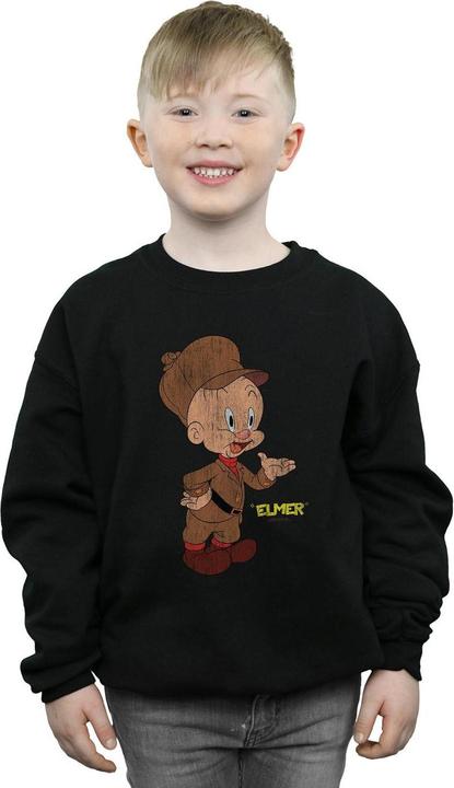 Produktbild Looney Tunes Elmer Fudd Distressed Sweatshirt Jungen (152, 158)
