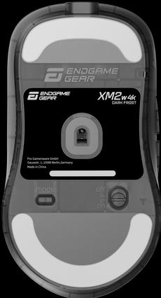 Actual product image Endgame Gear XM2w 4k Wireless Gaming Mouse, wireless - Dark Frost (Wireless)