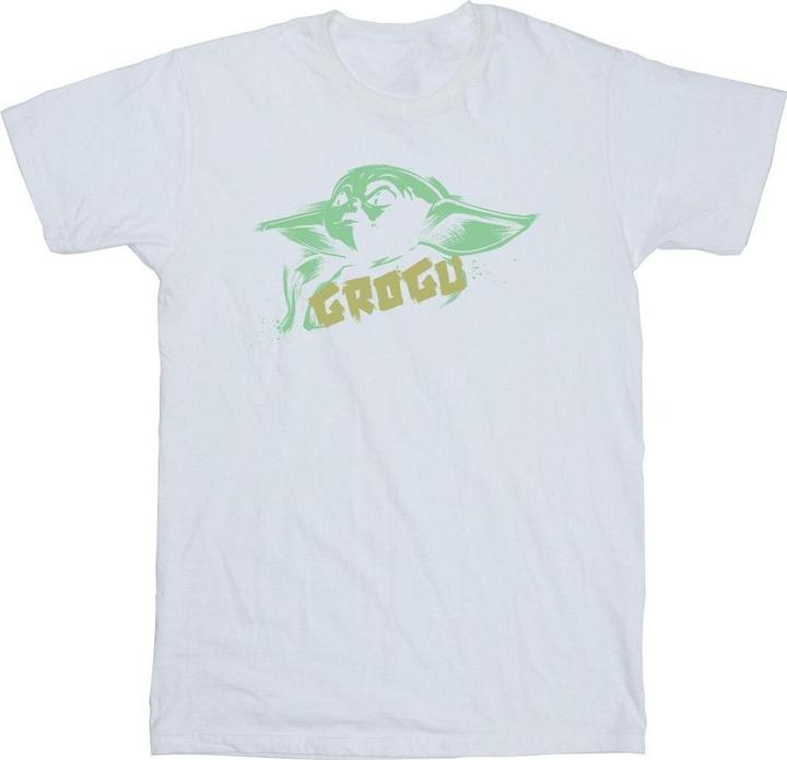 Image du produit Star Wars - T-shirt THE MANDALORIAN GROGU THE CHILD SPLAT - Homme (S)