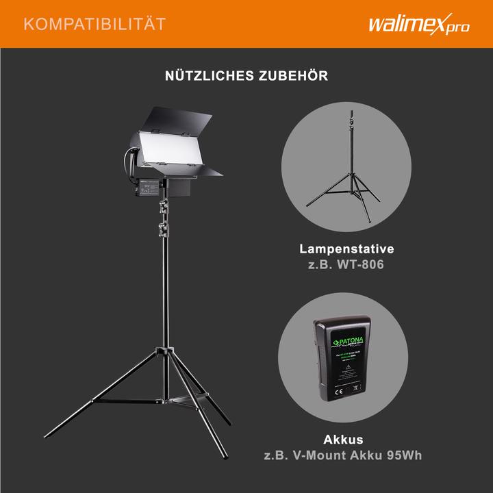 Produktbild Walimex Sirius 160 B-LED Basic Set (Flächenleuchte)