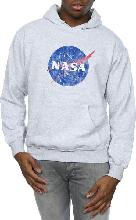 Immagine prodotto Nasa Felpa con Cappuccio Insignia Logo Uomo (S)