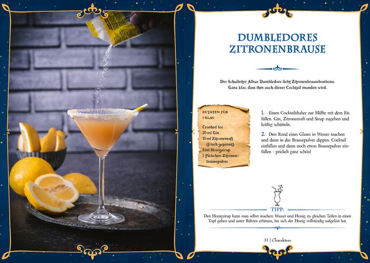 Produktbild Das Cocktailbuch für Potter-Fans (Deutsch, Patrick Rosenthal, 2023)