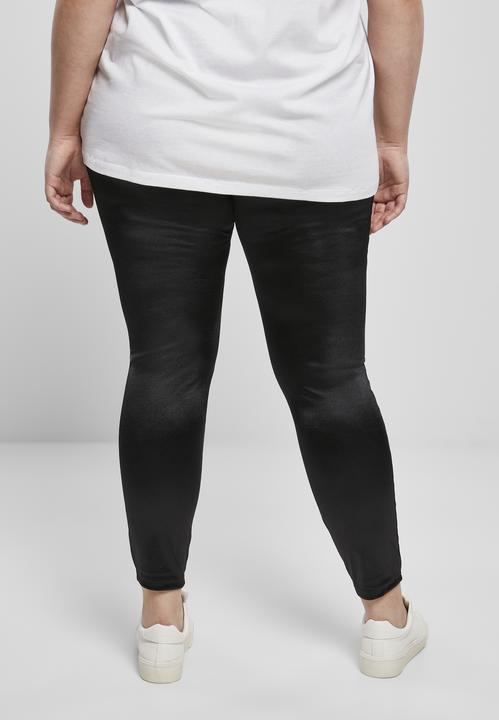 Actual product image Urban Classics Ladies Shiny High Waist Leggings (XL)