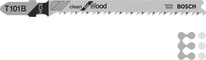 Produktbild Bosch Professional Zubehör T 101 B Clean for Wood