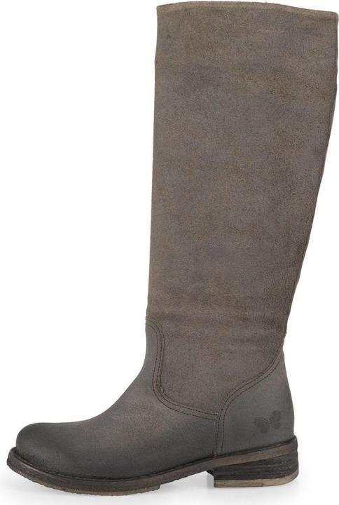 Felmini Cooper A712, der Bikerstiefel von, ist aus Glattleder mit Vintage-Lederverarbeitung und ruts