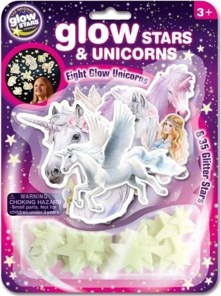 Produktbild Brainstorm Sterne & Einhörner Glow in the Dark