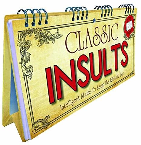 Produktbild Classic Insults Flip Book (Englisch, Books By Boxer, 2015)