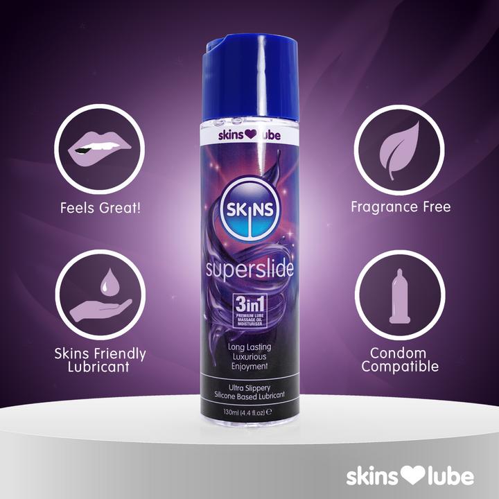 Image du produit Skins Superslide Lube Intimate Gel Based On Silicone 130Ml (130 ml)
