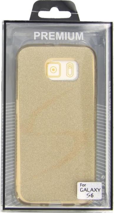 Produktbild OEM TPU Case Glitter Samsung Galaxy S6 gold (Samsung Galaxy S6)
