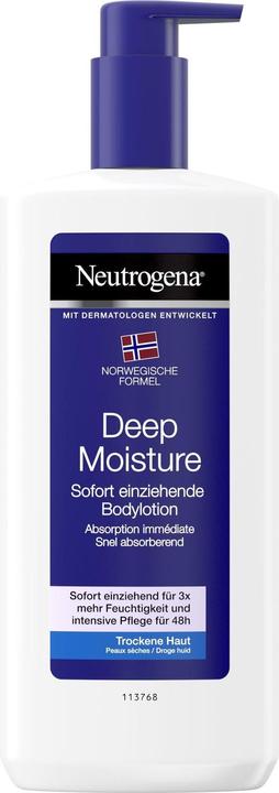Neutrogena Lozione per il corpo a idratazione profonda (Crema corpo, 400 ml)