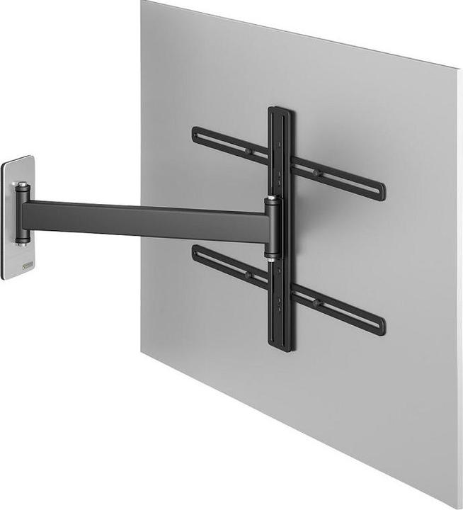 Wissmann Raumobjekte Support mural 40 - 55", acier inoxydable, noir (Mur, 55", 39 kg)