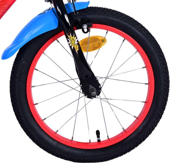 Image du produit Spiderman Vélo enfant Disney Stitch 16 pouces rouge - Sécurité, confort et plaisir réunis!