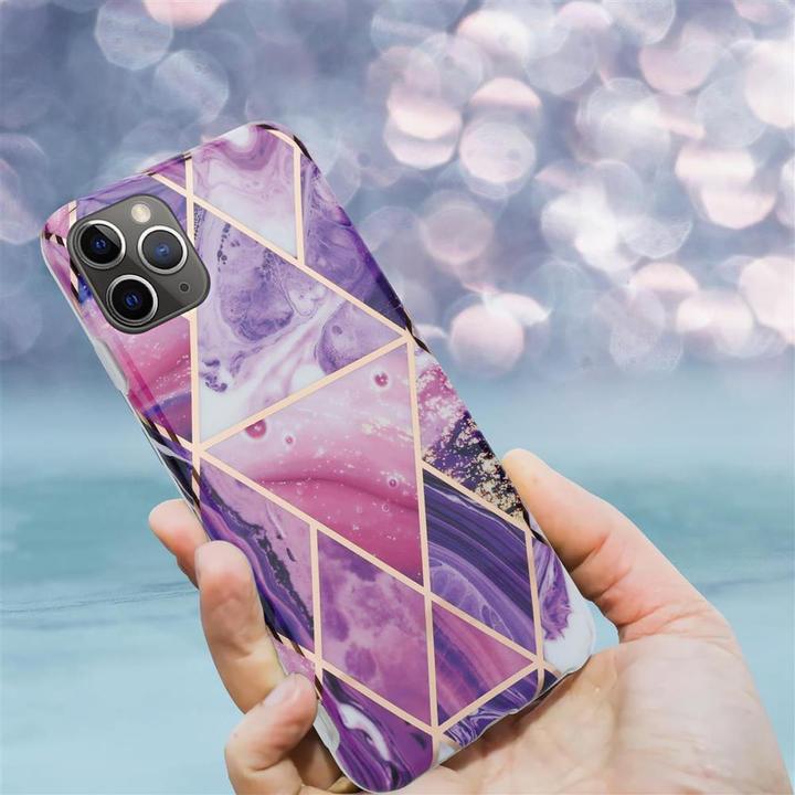 Produktbild Cadorabo IMD TPU Bunter Marmor Cover (Apple iPhone 11 Pro Max)