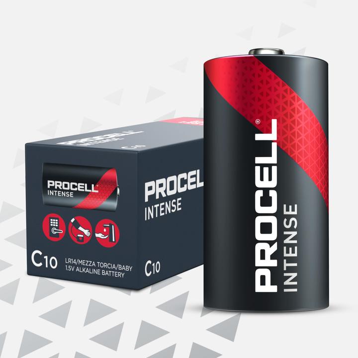 Image du produit Duracell Procell Intense Power (10 pcs, C, 7933 mAh)