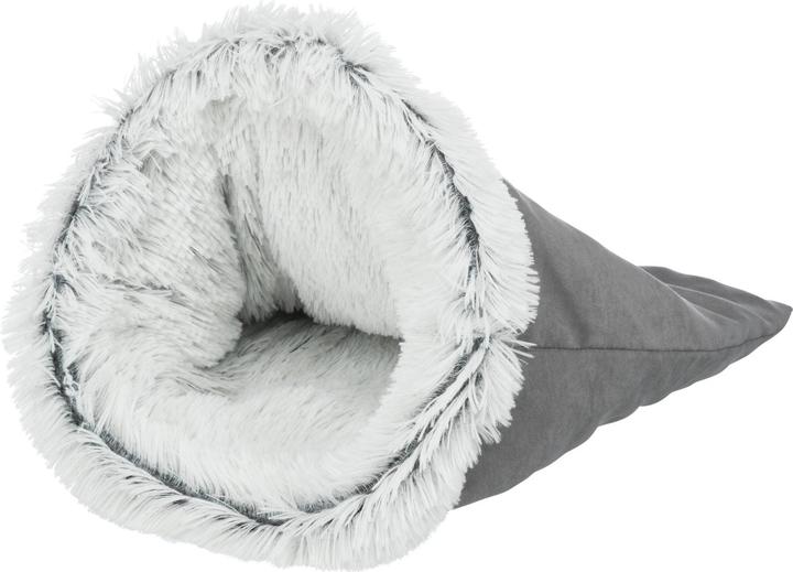 Produktbild Trixie Kuschelsack Harvey, Grau/ Weiss-Schwarz (Hund)