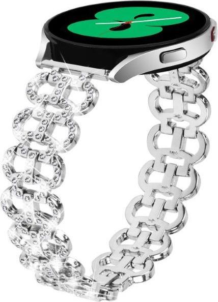 Actual product image MU Style UH Series sparkling stones metal replacement bracelet (20 mm, Metal alloy)