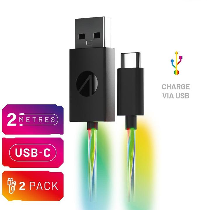 Produktbild Stealth USB A — USB C (PS5, Switch, Switch Lite, Switch OLED)