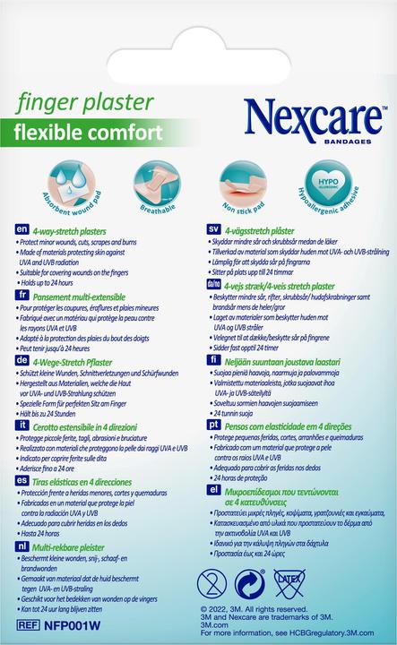 Image du produit Nexcare pansements pour les doigts flexible comfort empl (10 x)