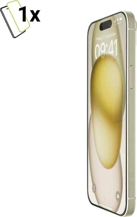 Actual product image Artwizz SecondDisplay screen protector (1 Piece, Apple iPhone 15 Pro Max, Apple iPhone 15 Plus)