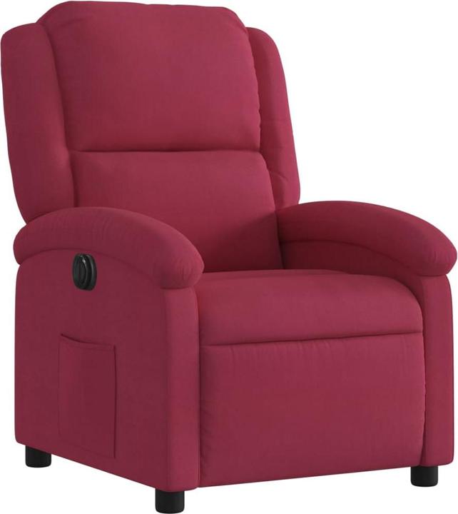 Actual product image VidaXL Recliner chair electric velvet