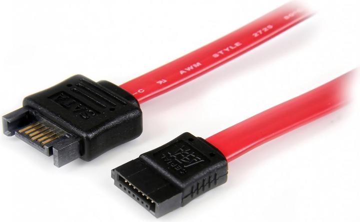 Actual product image StarTech 30cm SATA - extension cable - Serial-ATA 7 pin extension