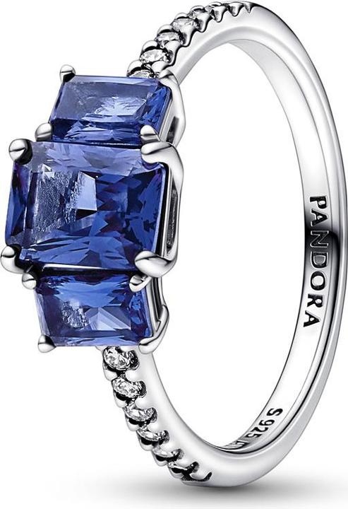 Produktbild Pandora Ring Blaue Steine (54, 925 Silber)