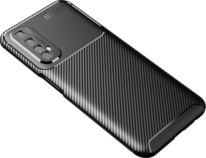 Actual product image Screenguard Realme 7 Cover Carbon Design TPU Case (Realme 7)