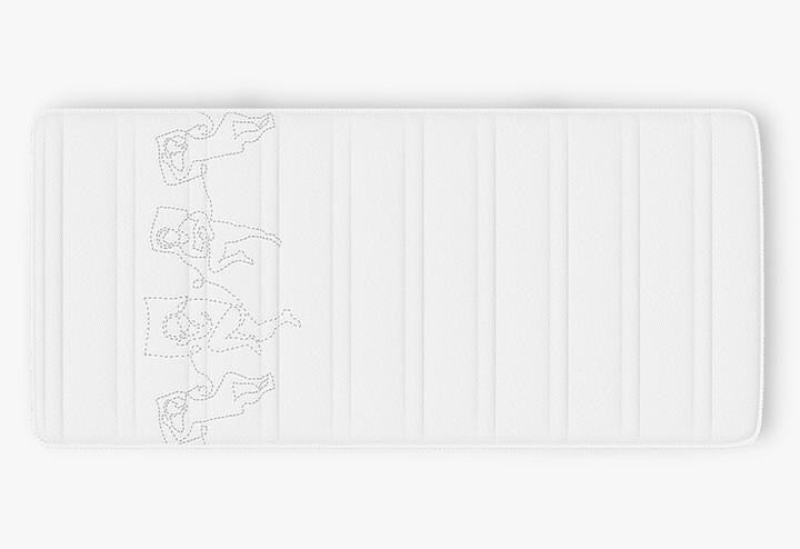 Image du produit happy Up (90 x 190 cm, Noyau de mousse)