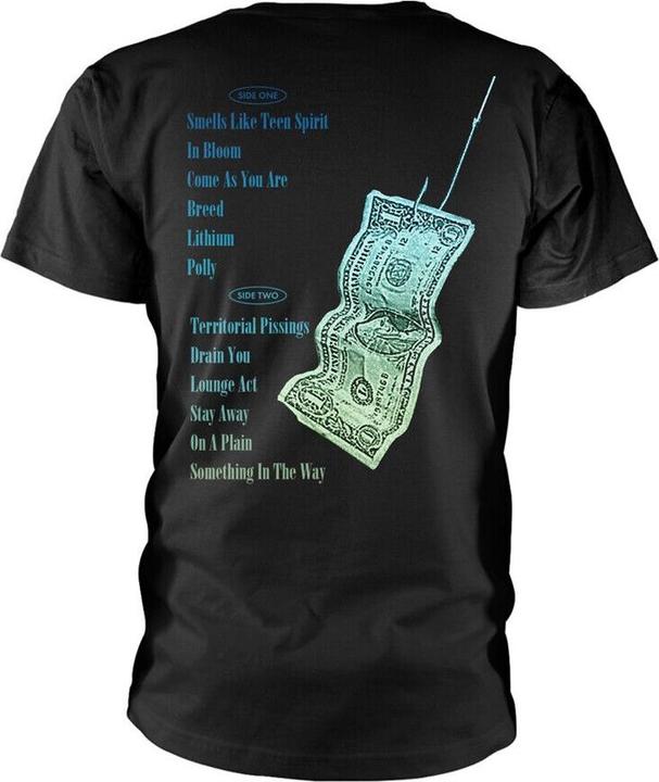 Actual product image Nirvana Ripple Overlay TShirt (XXL)