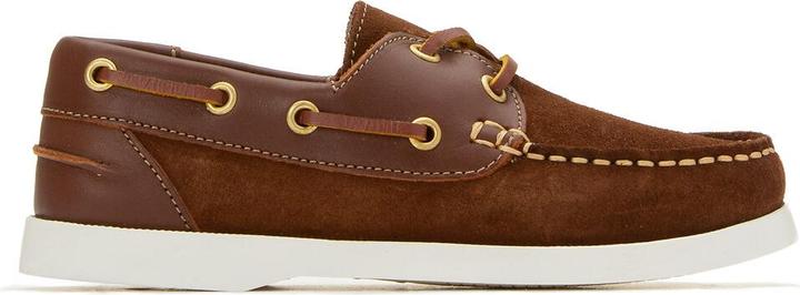 Actual product image La Redoute Collections Leather boat shoes (28)
