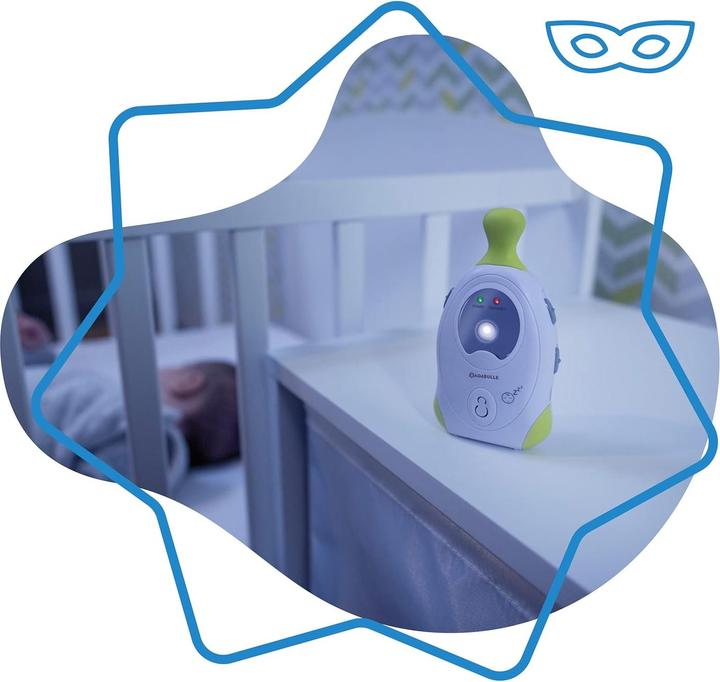 Image du produit Badabulle Bébé en ligne (Babyphone Audio, 300 m)
