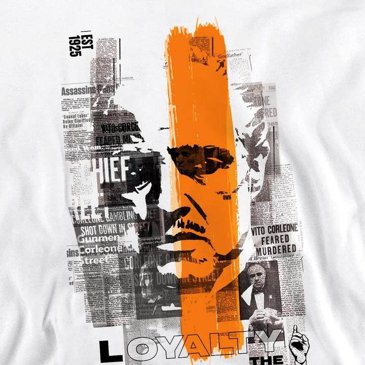 Immagine prodotto The Godfather Felpa Don Vito Corleone Striscia di Giornale Adulto Unisex (M)
