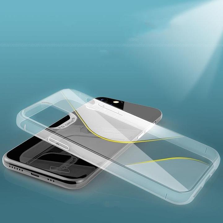 Actual product image Hurtel S-Case Flexible Cover TPU Case for Huawei P40 Lite E transparent (Huawei P40 Lite E)