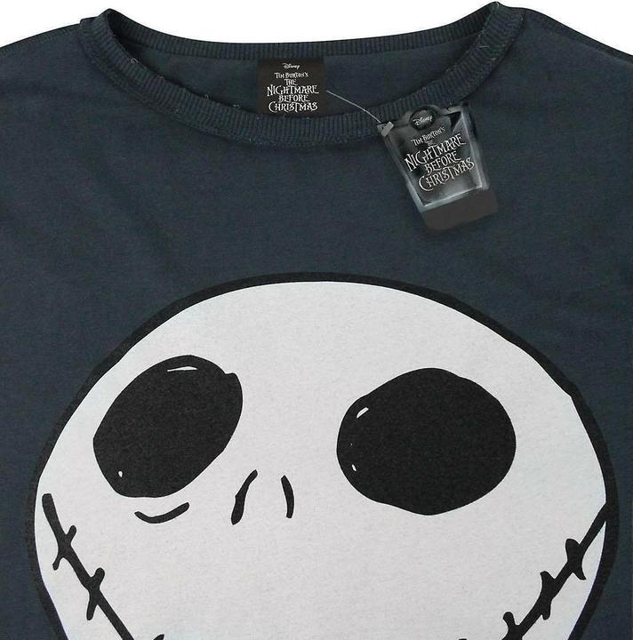Image du produit Dick Smith L’Étrange Noël de Mr Jack - T-shirt Jack à ourlet inverse - Femme (L)