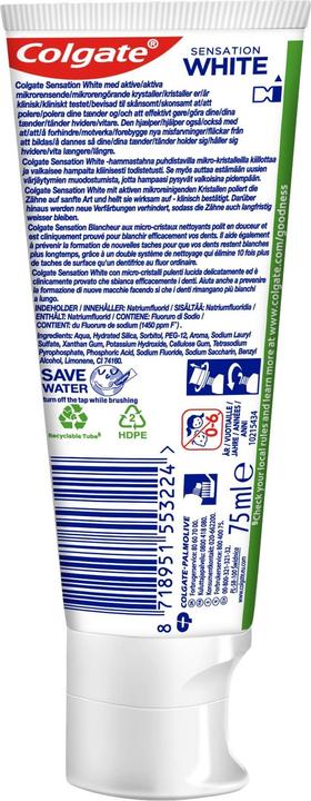 Produktbild Colgate Sensation White (75 ml)