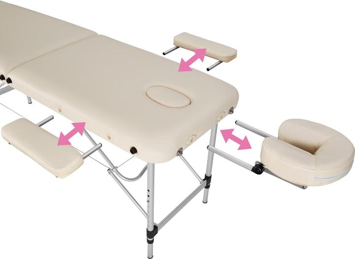 Produktbild tectake 2 Zonen Massageliege