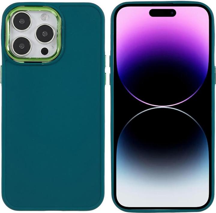 Produktbild Cover-Discount iPhone 14 Pro - Silikonhülle mit Kameraschutz grün (Apple iPhone 14 Pro)