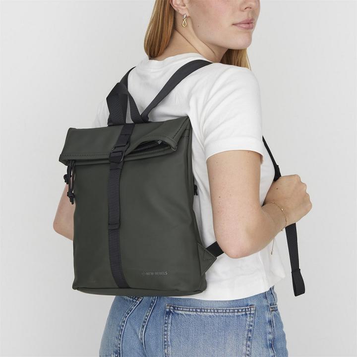 Produktbild New Rebels Mart - Los Angeles Rolltop Backpack Dgreen