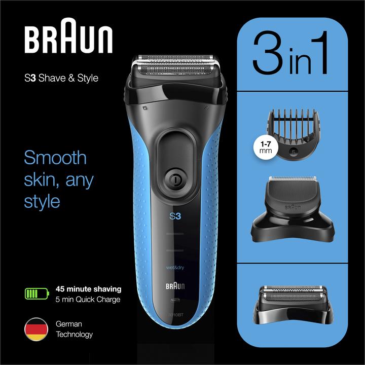 Produktbild Braun S3 Shave & Style