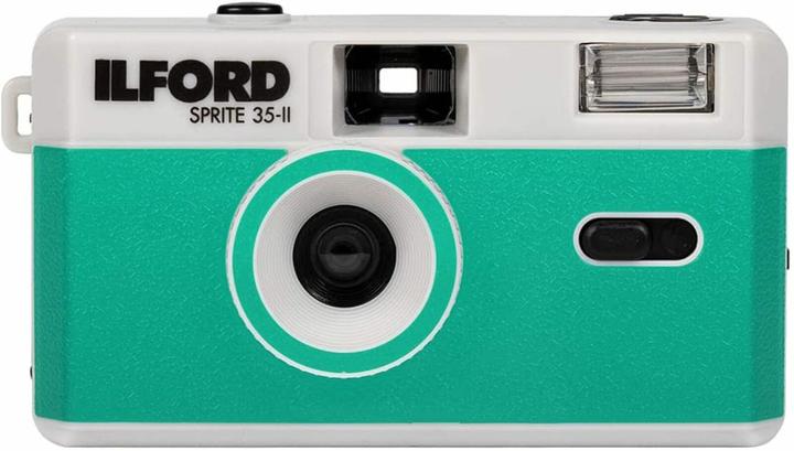 Ilford Sprite 35-II Kamera green + silver