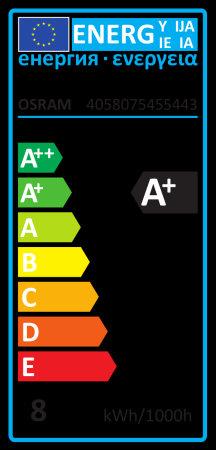 Energy Label Osram SUBSTITUBE STAR STS-0.6m-W-840-EM (G13, 7.30 W, 800 lm, 4 x, G)