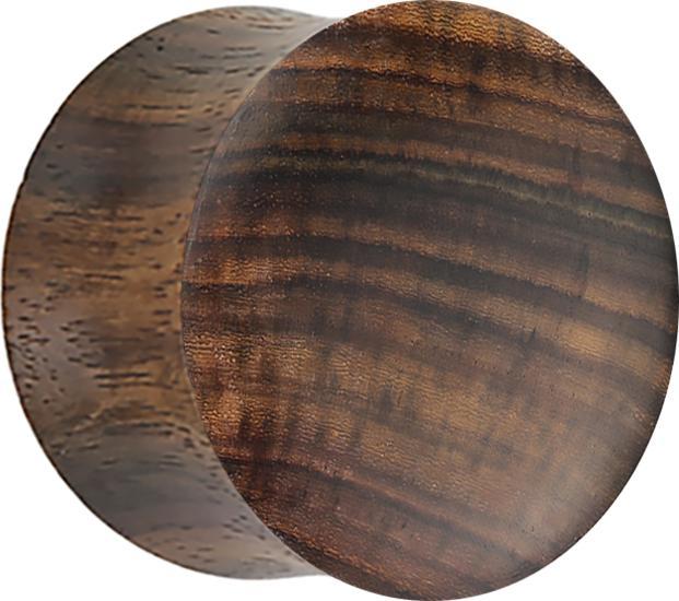 Actual product image Star Piercing Sono wood flared plug (without brass, Organic)