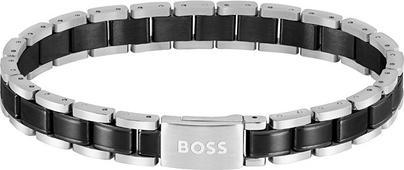 Image du produit Hugo Boss Élégant bracelet bicolore pour hommes Metal Links Essentials 1580665 (Acier inoxydable)