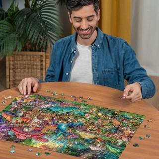 Produktbild Ravensburger Puzzle Fröhliches Pilzdorf, 1000 Teile. (1000 Teile)