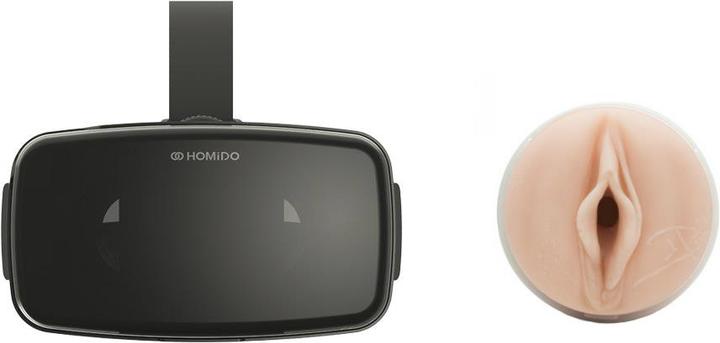 Actual product image Homido V2 with Dillion Harper Fleshlight