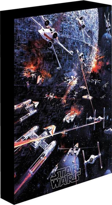 Image du produit Star Wars Death Star Assault Light Up Toile (40 x 30 cm)