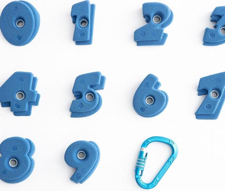 Produktbild Entre Prises Klettergriffe Numbers (Blau)