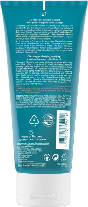 Immagine prodotto Avène Cleanance (Panni pulizia, 200 ml)