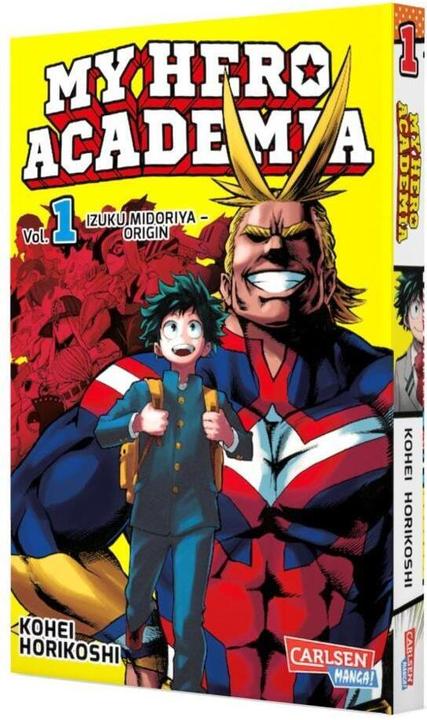 Actual product image My Hero Academia, Band 1 (German, Kohei Horikoshi, 2016)
